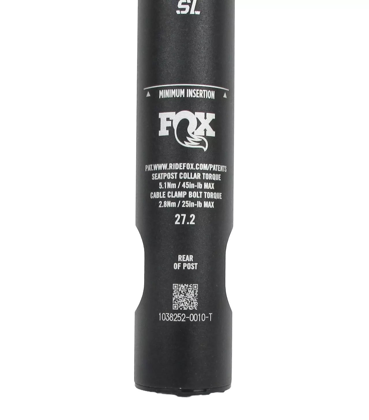 FOX Transfer SL 27.2 50mm Performance Elite Dropper Seatpost 0 offset