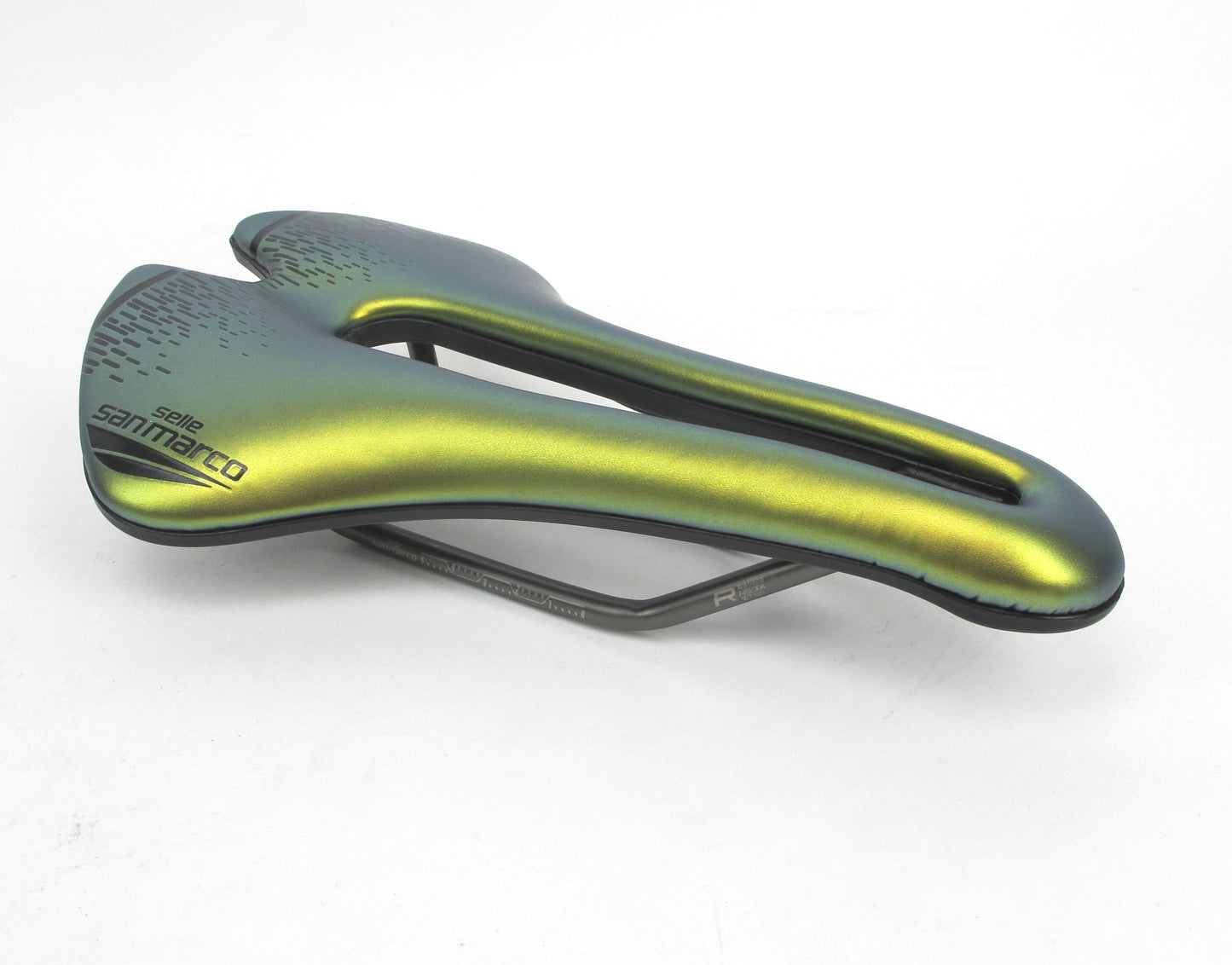 Selle San Marco Aspide Short Open-Fit Racing Wide- Iridescent Gold