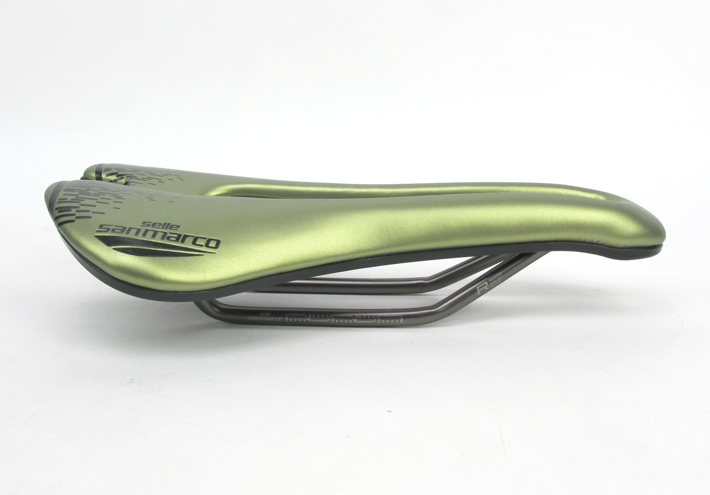 Selle San Marco Aspide Short Open-Fit Racing Narrow - Iridescent Gold