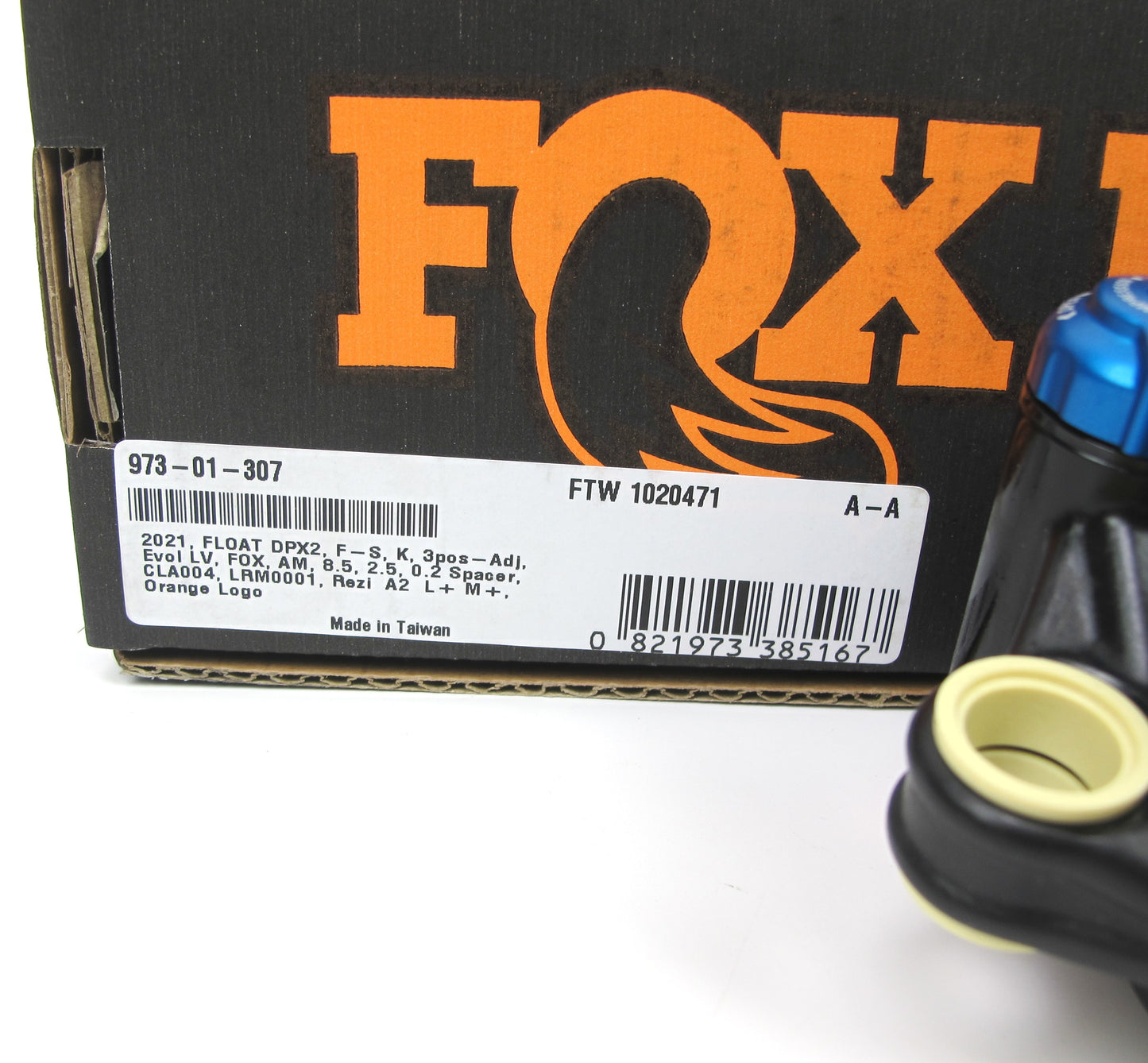 FOX Factory FLOAT DPX2 8.5" X 2.5" 216 x 63 EVOL LV 3-Position Lever Rear Shock