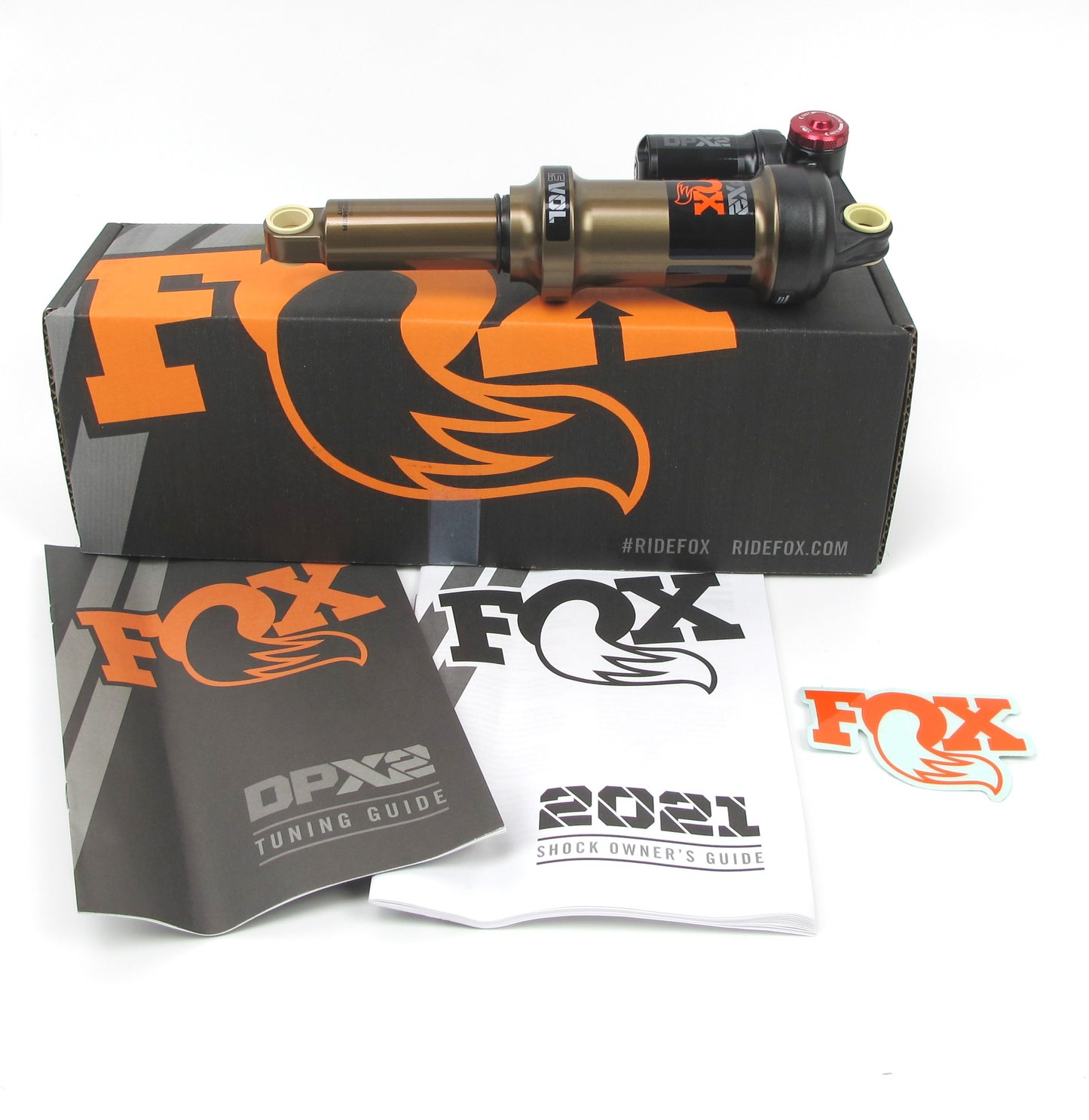 FOX Factory FLOAT DPX2 8.5" X 2.5" 216 x 63 EVOL LV 3-Position Lever Rear Shock