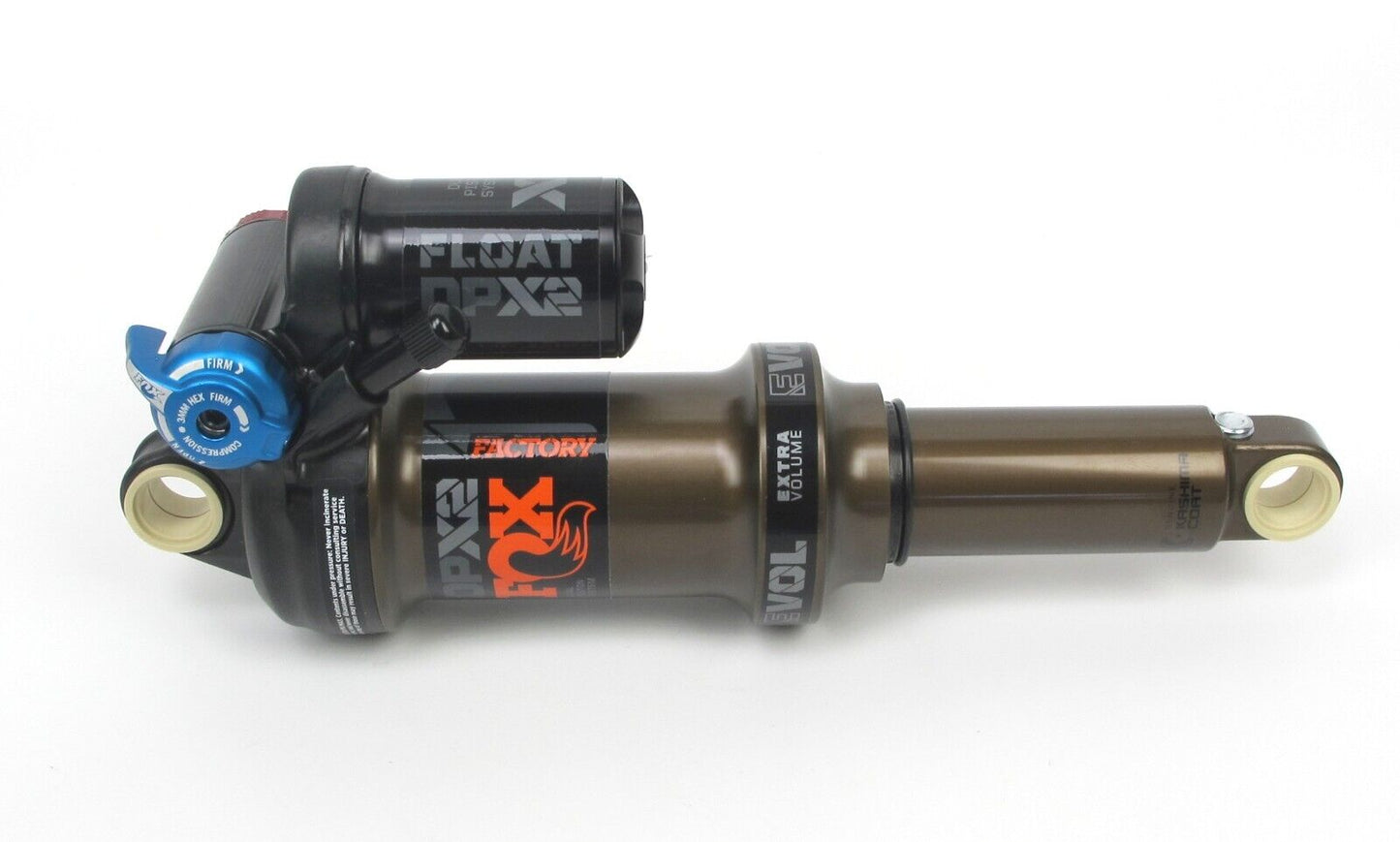 FOX Factory FLOAT DPX2 7.875" X 2.0" 200x51 EVOL LV 3-Position Lever Rear Shock