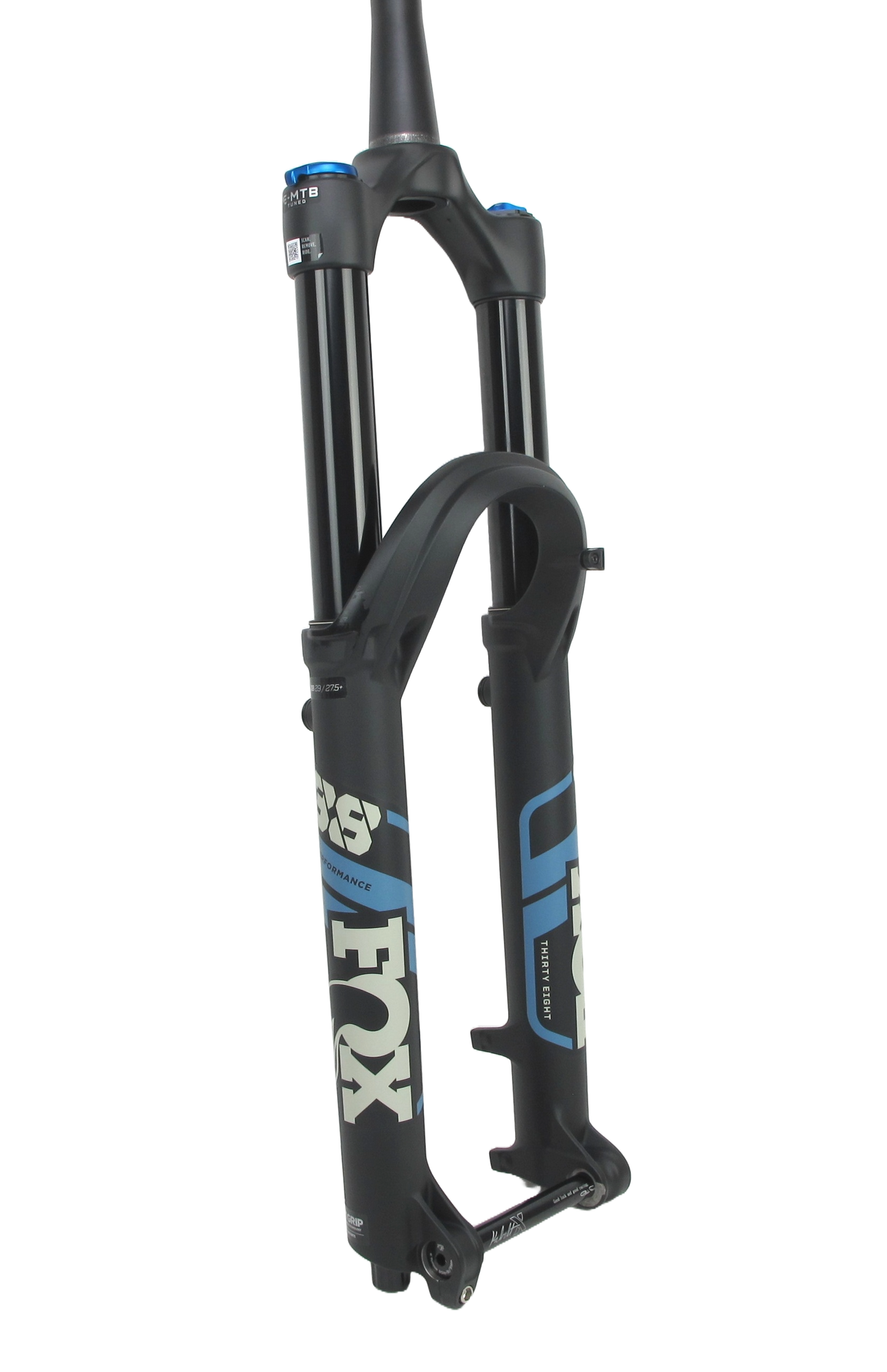 29" FOX Performance 38 Fork E-Tuned 170mm 44mm Boost EMTB - BLUE