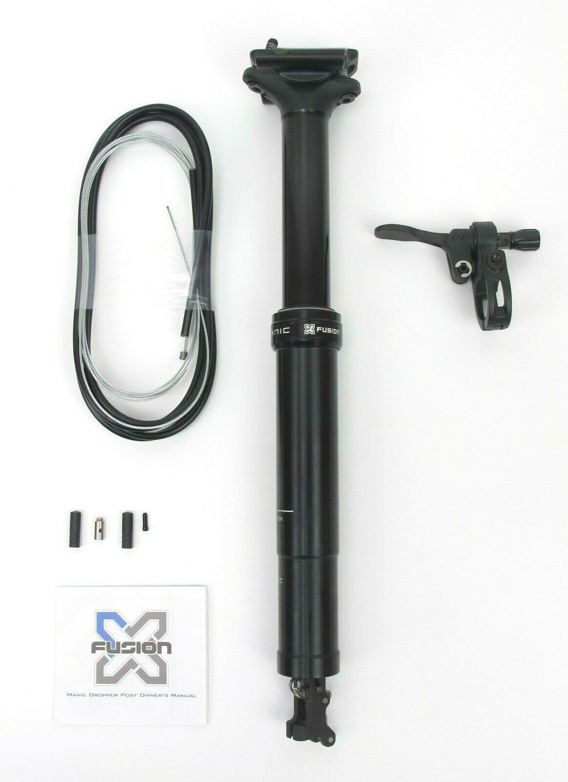 X-Fusion Manic Dropper Post Seatpost 31.6 100mm Internal &Remote Mountain Bike