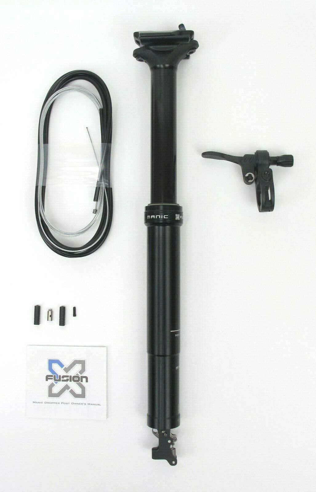 X-Fusion Manic Dropper Post Seatpost 31.6 125 mm Internal & Remote Mountain Bike